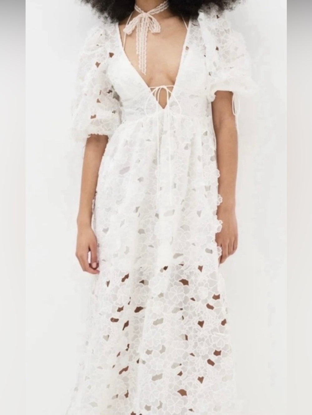 NEW For Love & Lemons Leighton Maxi Dress (MEDIUM)